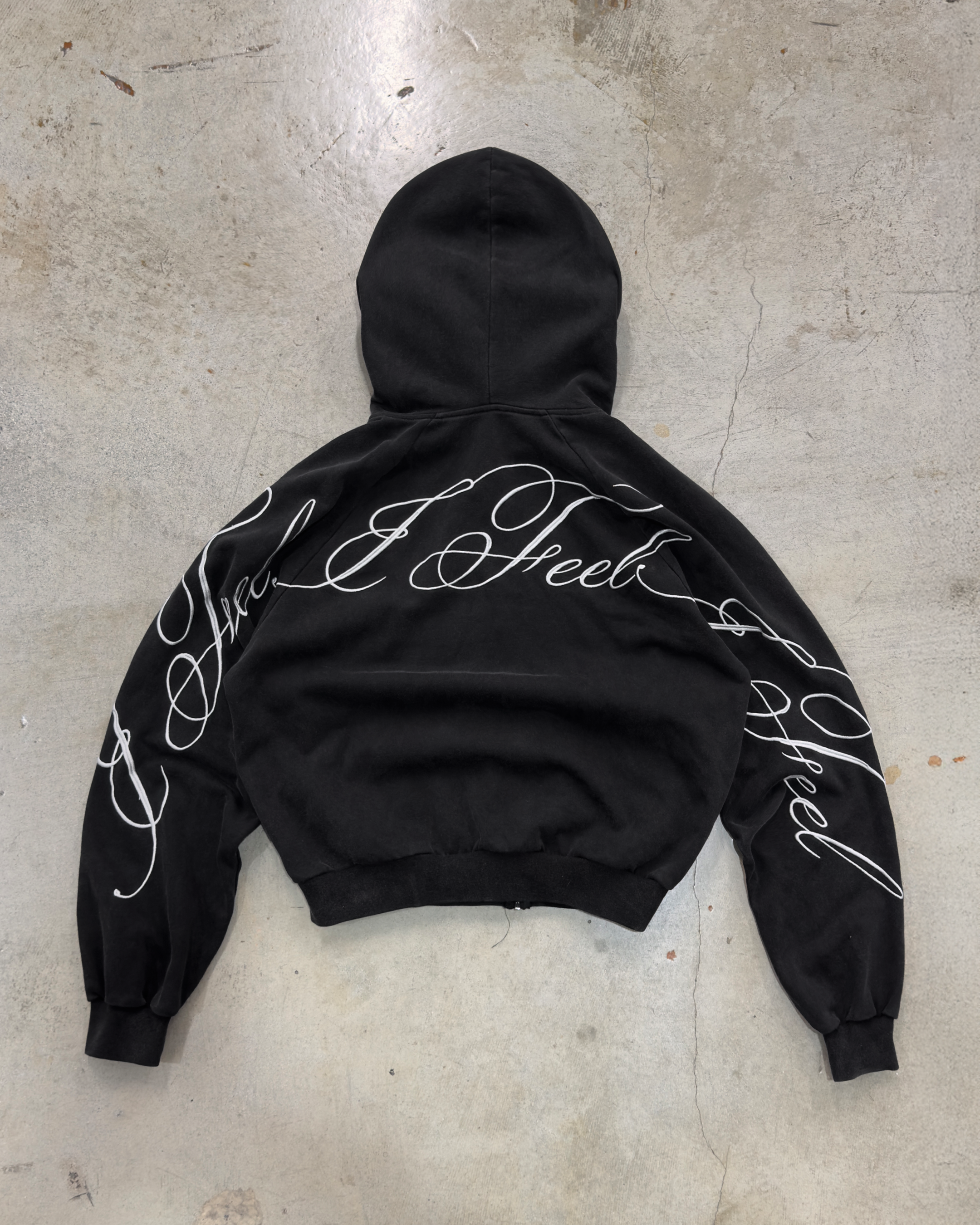 "I FEEL" ZIP-UP HOODIE